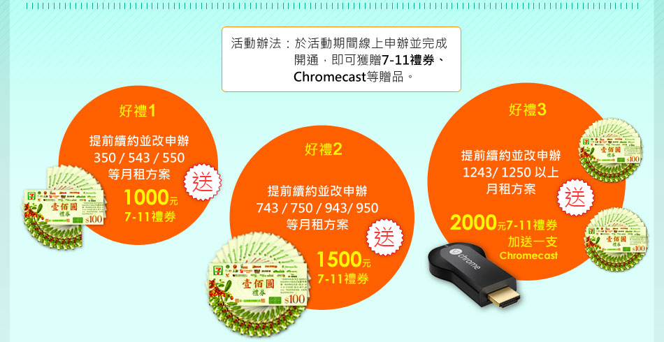 亞太3G用戶升級4G 提前續約並改申辦 743 / 750 / 943/ 950  等月租方案